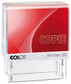 COLOP stempel Printer 20 'GEBOEKT', auto-encreur, rode inkt, 14×38 mm