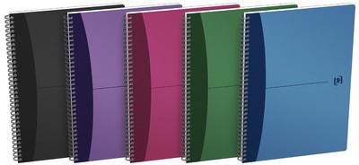 Oxford Office spiraalschrift A4, geruit, 90 vel, PP-kaft