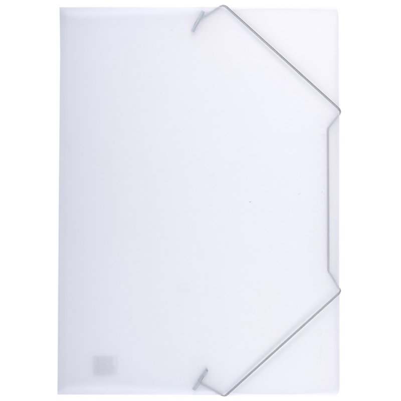Oxford chemise élastique A4, plastique PP, bleu foncé