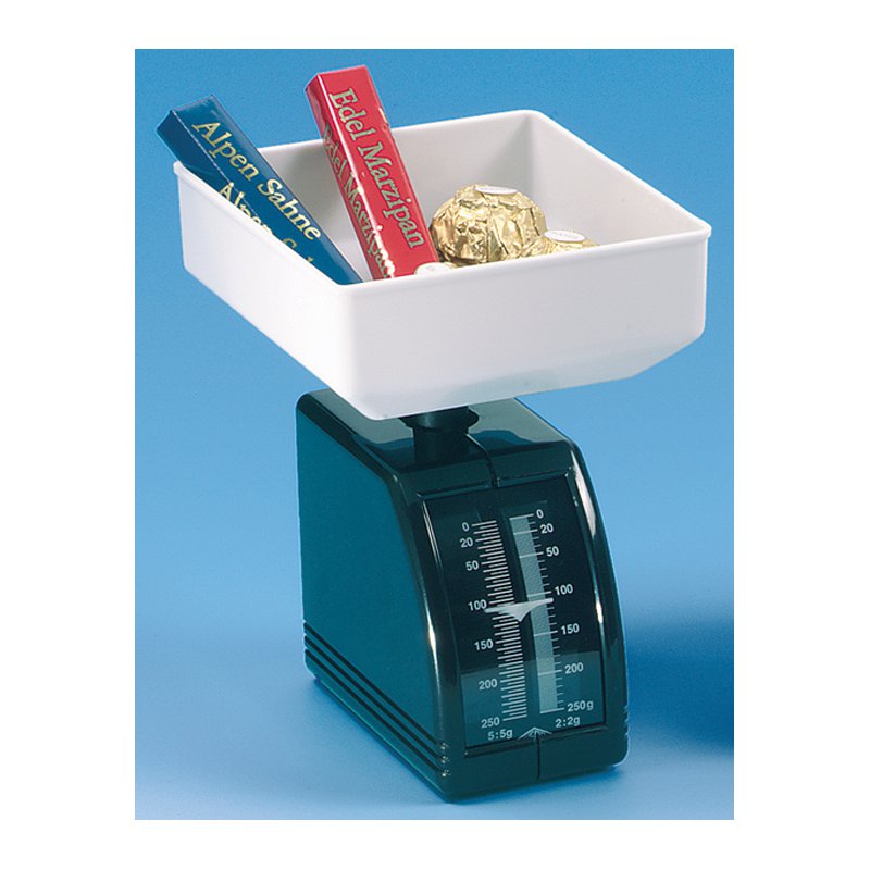 WEDO balance à ressort Handy 250, blanc, capacité de pesée 250 g