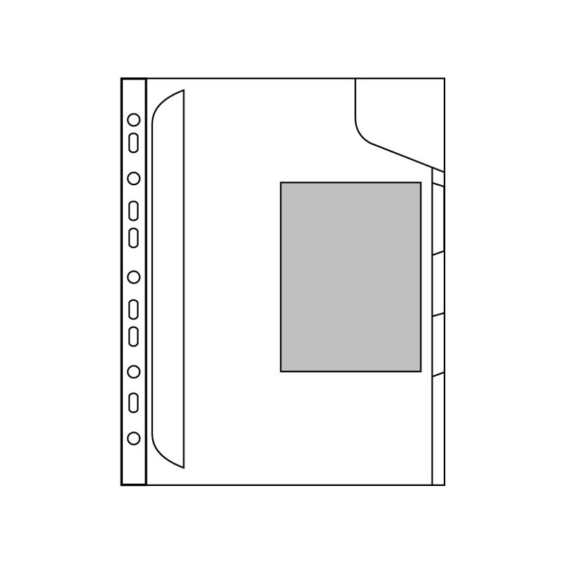 LEITZ classeur d'organisation CombiFile A4, PP, 3 compartiments avec onglets
