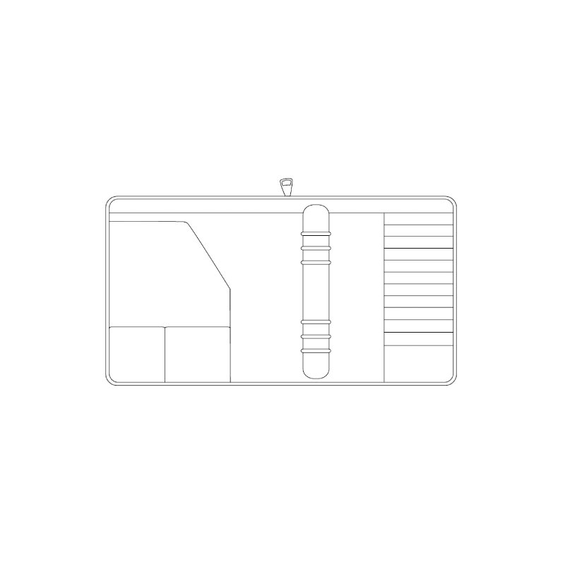 CHRONOPLAN mobiele agenda A5 Business Edition, zwart, ringmechaniek