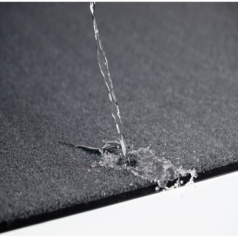 Miltex tapis anti-salissure EAZYCARE AQUA, 1200 × 2400 mm, gris, 9 mm