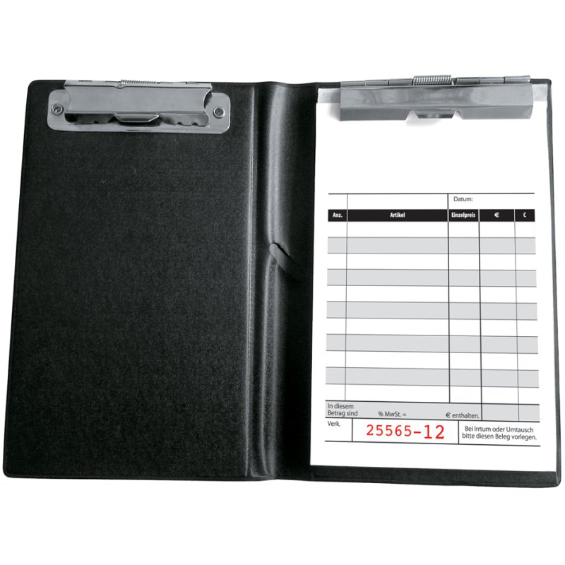 sigel classeur de carnet KC626, noir, 120 × 180 mm