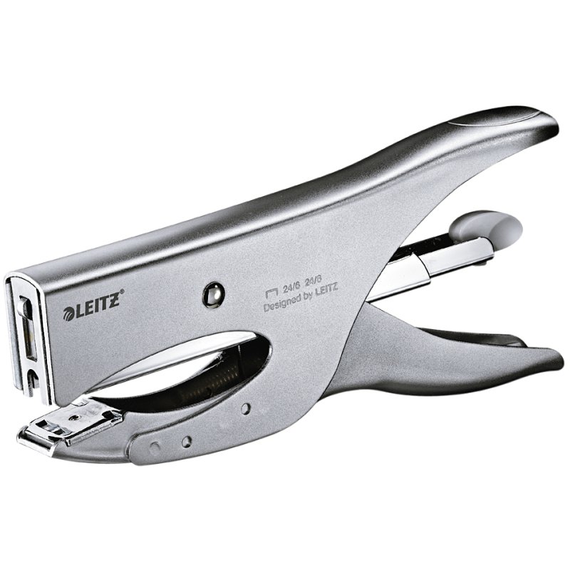 LEITZ agrafeuse 5549, capacité 40 feuilles, gris mat