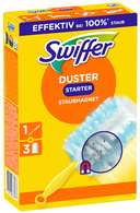 Swiffer stofmagneet startersset met Febreze geur, herbruikbaar, 1 handgreep en 3 doeken