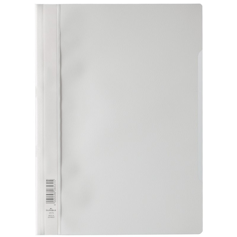 DURABLE snelhechter A4, PP-folie, wit