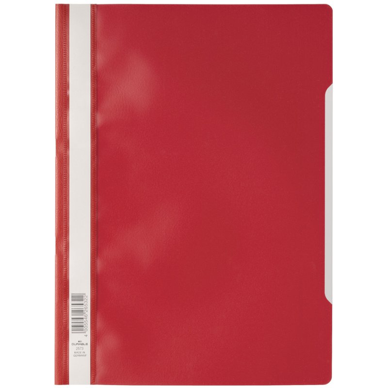 DURABLE snelhechter A4, PP-folie, wit