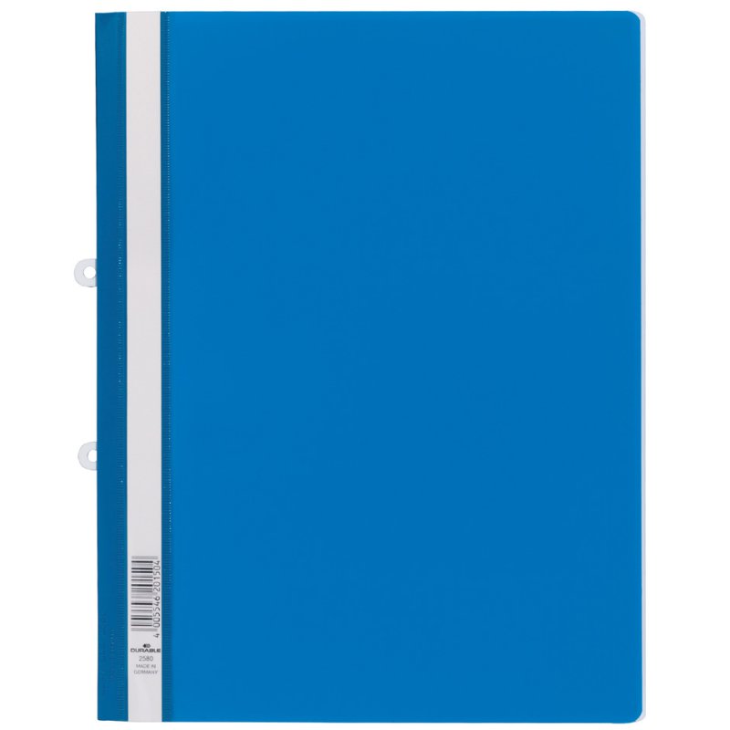 DURABLE snelhechter A4 extrabreed, zwart, transparante voorkant