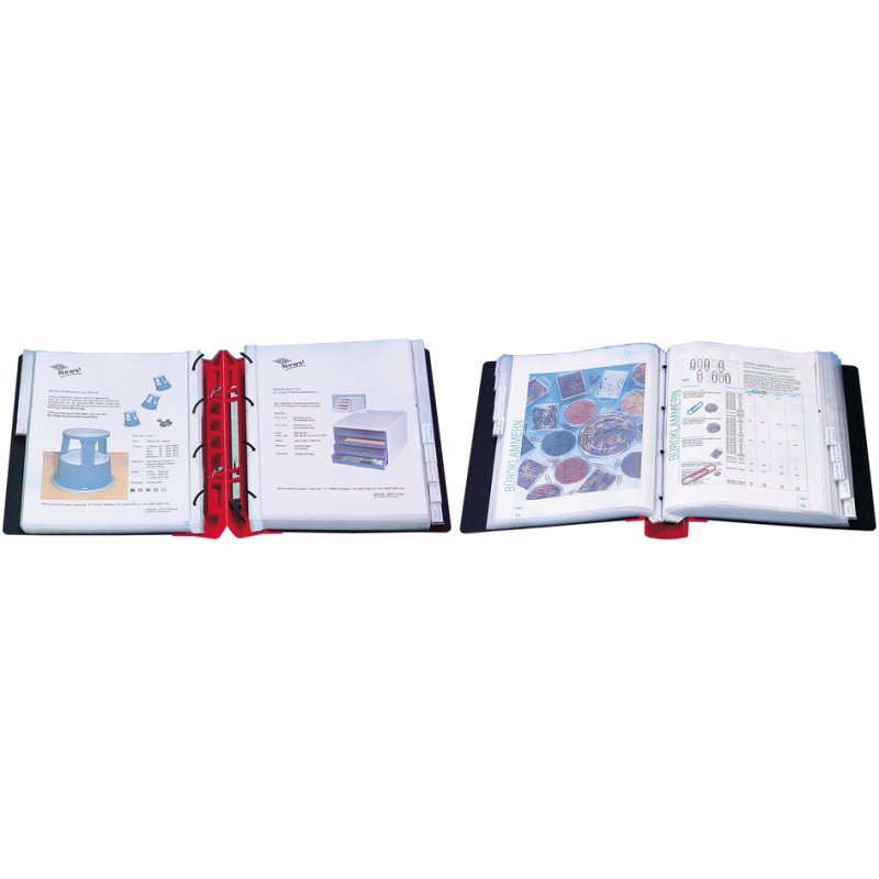 WEDO ERGOGRIP classeur de présentation, A4, blanc, 56 mm