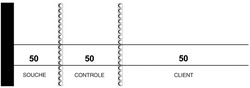 ELVE universele tombolakaarten, wit, 50×150 mm, 100 vel