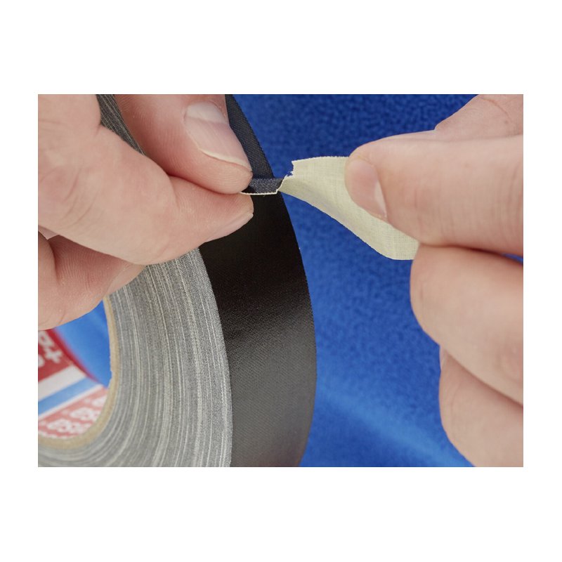 tesa ruban textile 4657, gris, 19 mm × 50 m