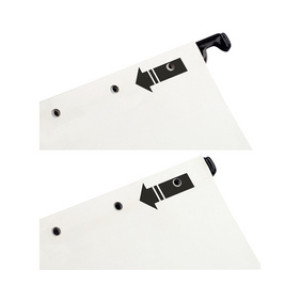 Leitz Active hangmappenset A4, zwart, 5 stuks