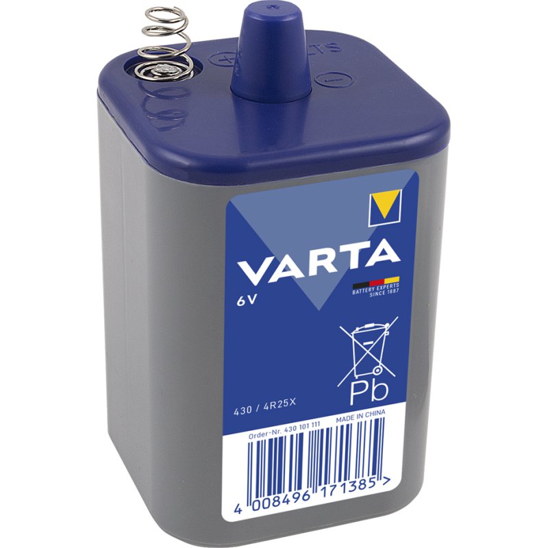 VARTA batterij 6V 4R25, zinkchloride, 10Ah