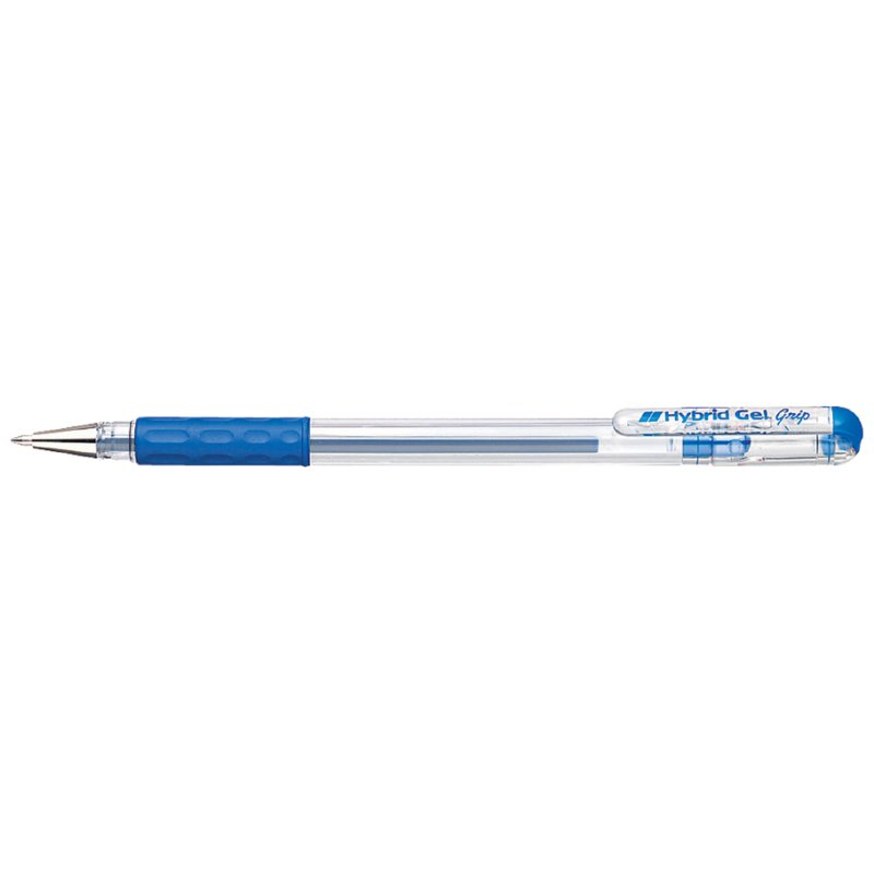 Pentel Hybrid Gel Grip stylo gel rechargeable, noir, 0,3 mm