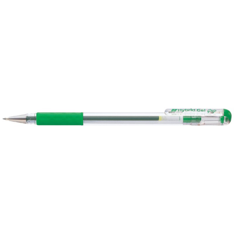 Pentel Hybrid Gel Grip stylo gel rechargeable, noir, 0,3 mm