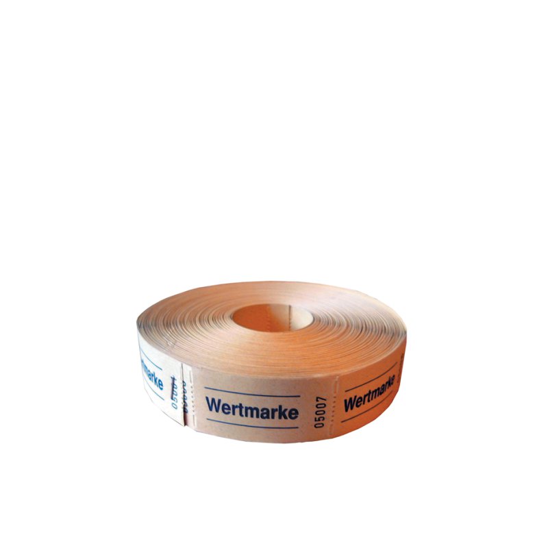 herlitz Bon de valeur 1 euro, 30×55 mm, 1.000 pièces par rouleau