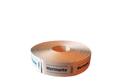 herlitz waardemunten herlaadbaar, 30×55 mm, gemixt gekleurd, 1000 stuks per rol