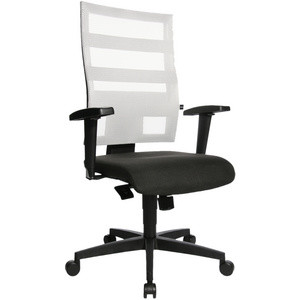 Topstar bureaustoel X-Pander, zwart/wit, ergonomisch, 110 kg