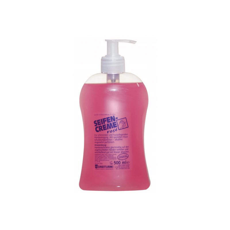 DREITURM savon pour les mains rosé, rechargeable, 500 ml