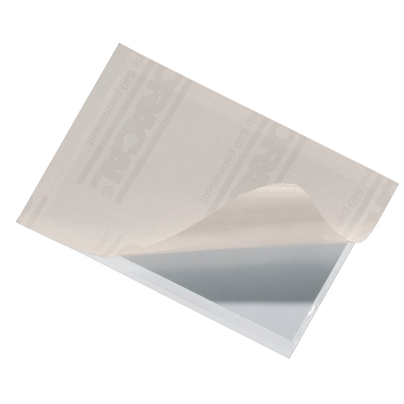DURABLE pochettes adhésives transparentes, 75×18 mm, 10 pièces