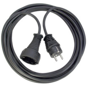 brennenstuhl verlengkabel, zwart, 10 meter, 1,5 mm²