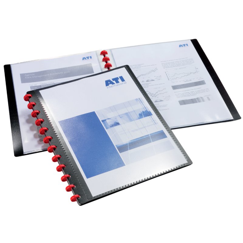 DURABLE ensemble d'extension pochettes transparentes, PP, 10 pièces