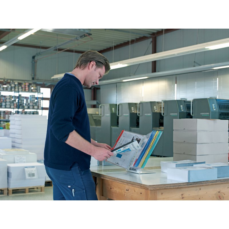DURABLE Porte-documents FUNCTION table 20, 20 présentoirs de bureau