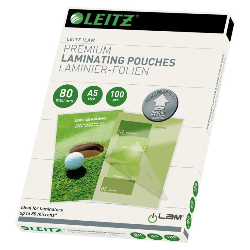 LEITZ lamineerhoezen iLAM A3, glanzend, 500 micron, 25 stuks