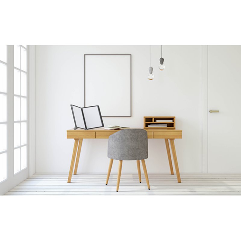 DURABLE display system SHERPA soho table 5, complete set, A4, anthracite/grey