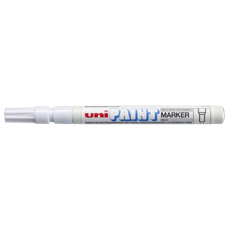 uni-ball permanente markeerstift PAINT PX21, oranje, 0,8-1,2 mm