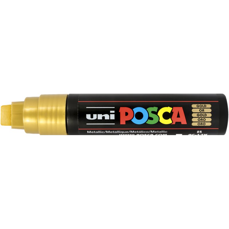 POSCA marqueur pigmenté PC-17K, pointe biseautée, vert foncé, 15 mm