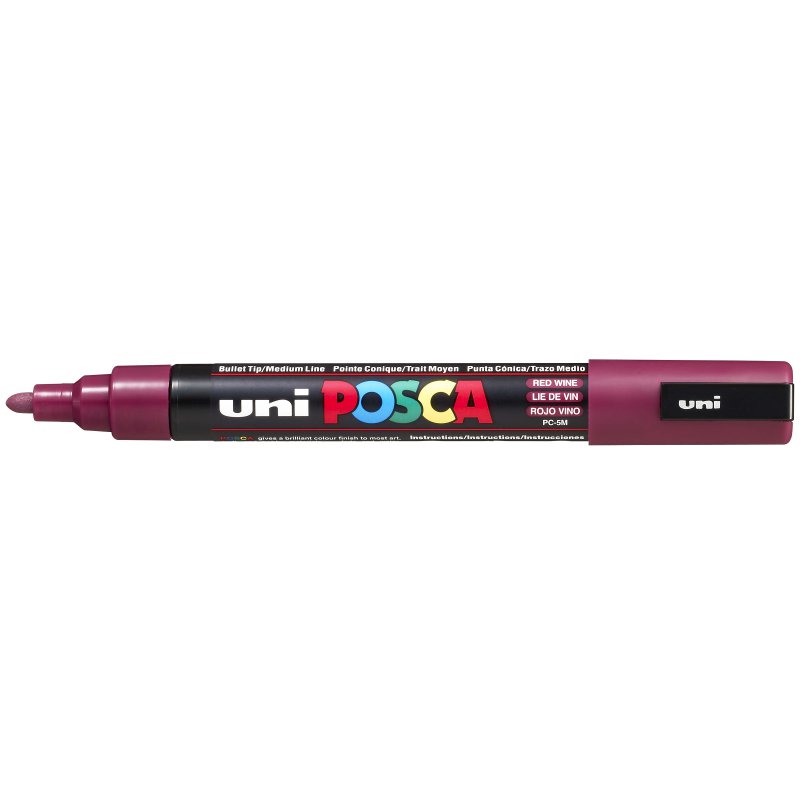 POSCA marqueur pigmentaire PC-5M, framboise, 1,8-2,5 mm