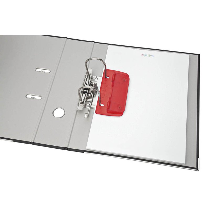 WEDO perforateur de poche, capacité de perforation 3 feuilles, plastique, couleurs assorties