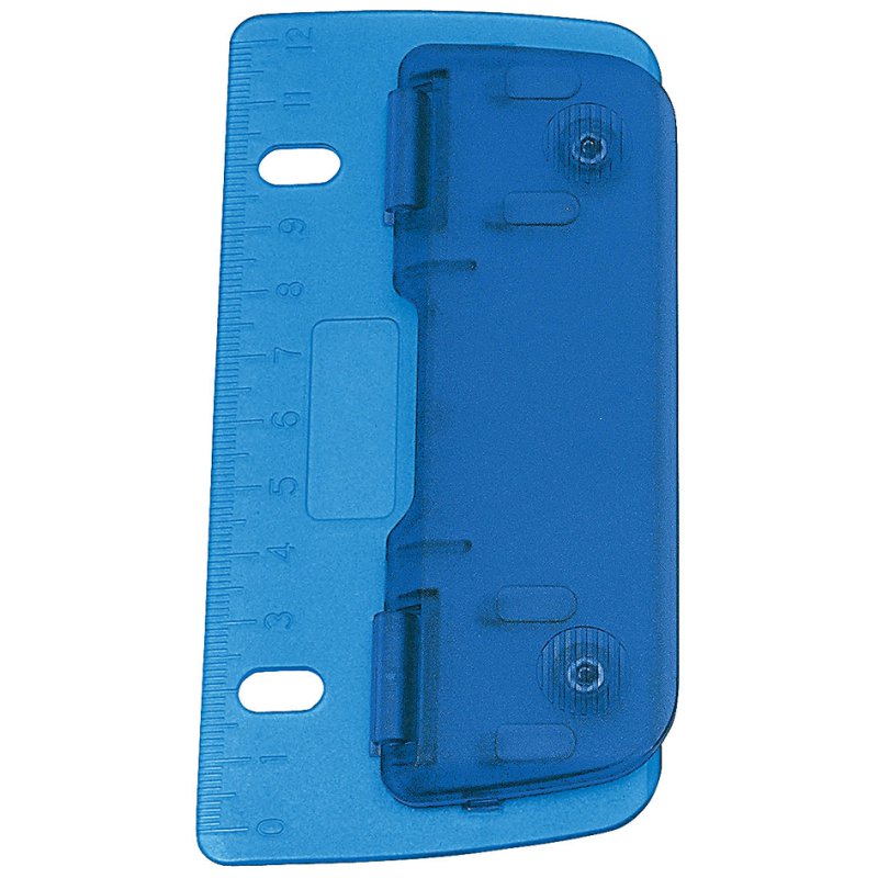 WEDO perforateur de poche, capacité de perforation 3 feuilles, plastique, couleurs assorties