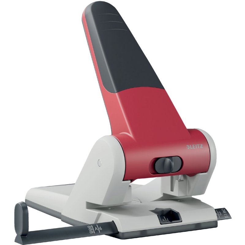LEITZ perforator 5180, zwart, 65 vel, 80 mm