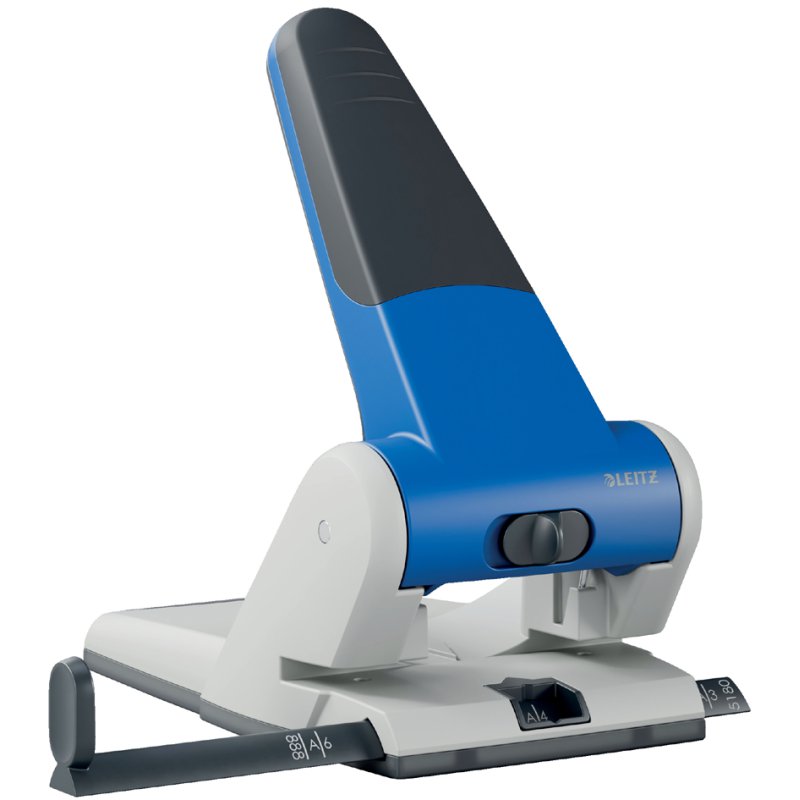LEITZ perforator 5180, zwart, 65 vel, 80 mm