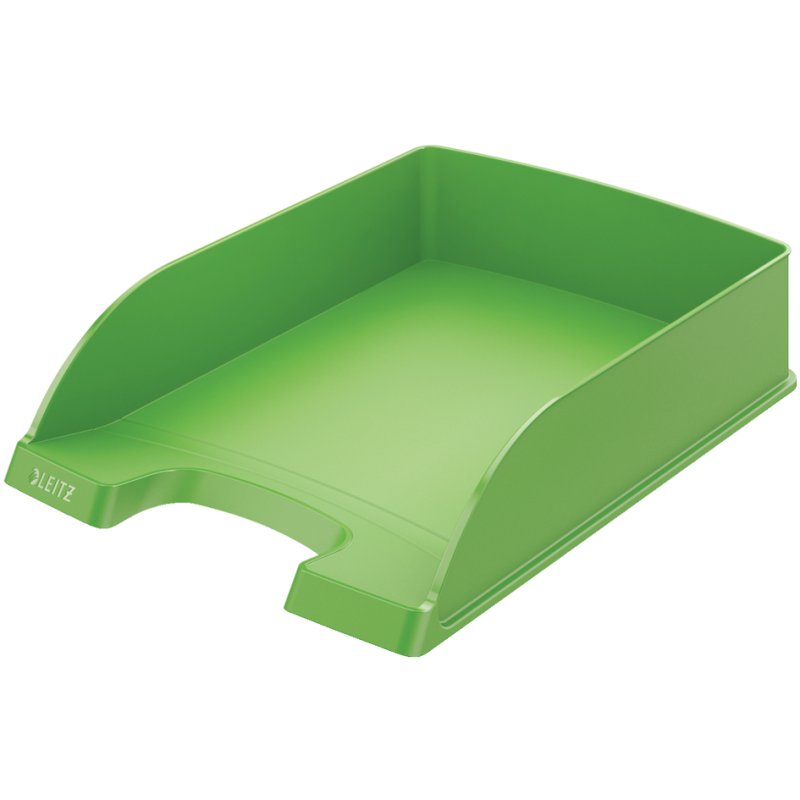 LEITZ corbeille à courrier Plus Standard A4, vert clair, polystyrène
