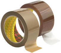 Scotch verpakkingsplakband 3707, bruin, 50 mm × 66 m
