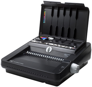 GBC inbindmachine CombBind C450E, elektrisch, zwart, 450 vel