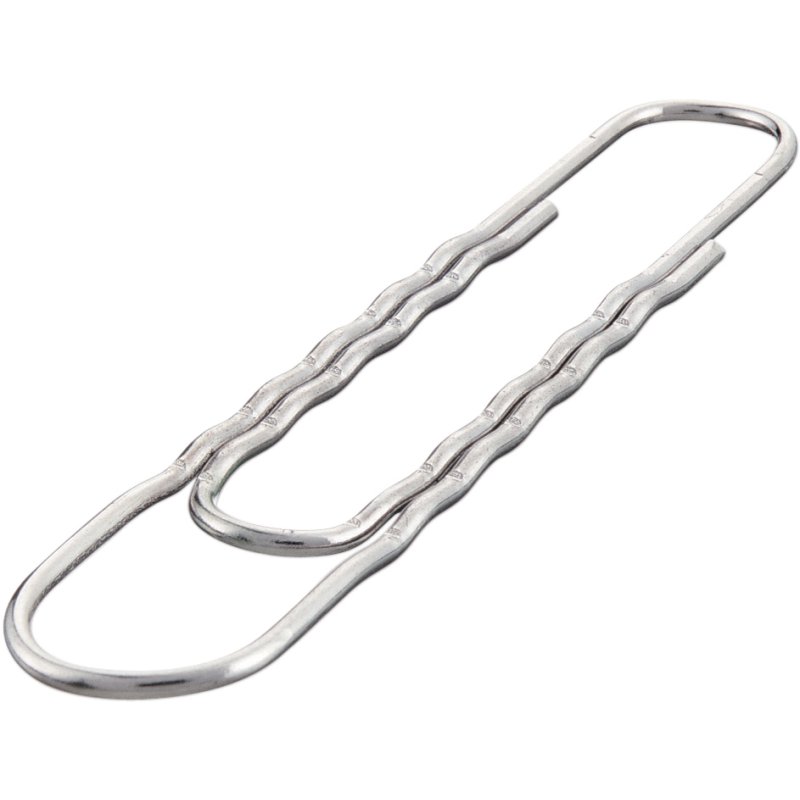 Maped paperclips golfvorm, vernikkeld, 50 mm, 100 stuks
