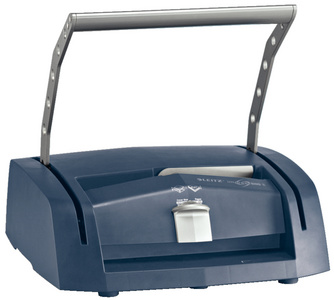 LEITZ inbindmachine impressBIND 280, A4, zilver/blauw, 10-280 vel