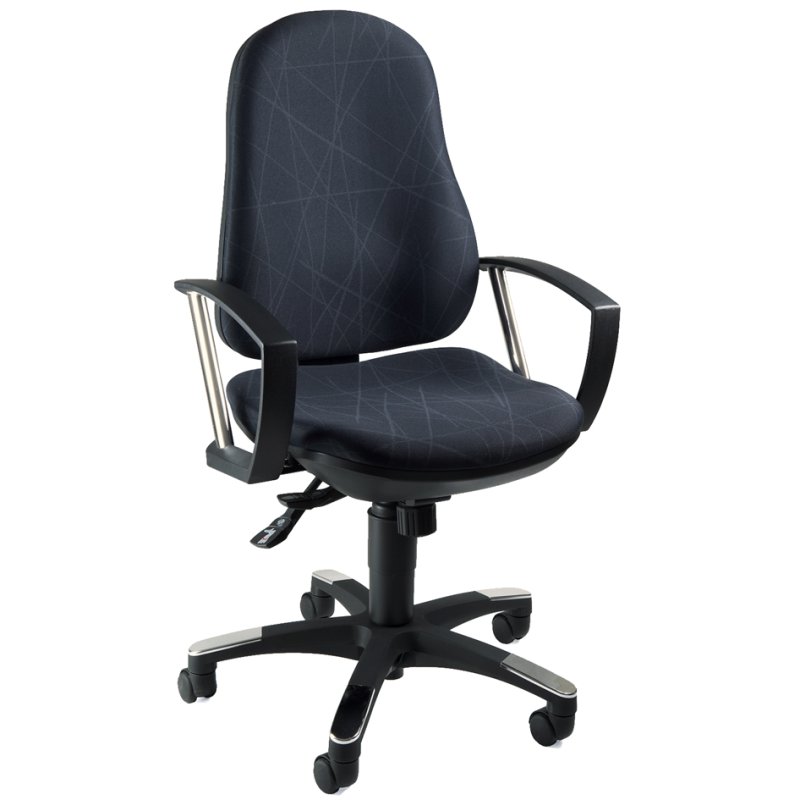 Topstar bureaustoel Trend SY 10, zwart, lendenwirbelsteun, 110 kg