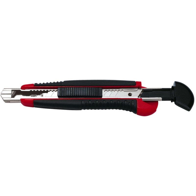 WEDO Profi-Cutter Auto-Load lame de coupe, 18 mm, noir/rouge