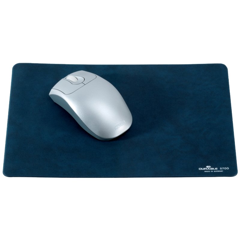 DURABLE tapis de souris ultra plat, bleu foncé marbré, 300×200×2 mm