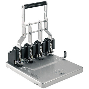 Rexel viervoudige perforator HD4150, zwart/zilver, 150 vel, metaal
