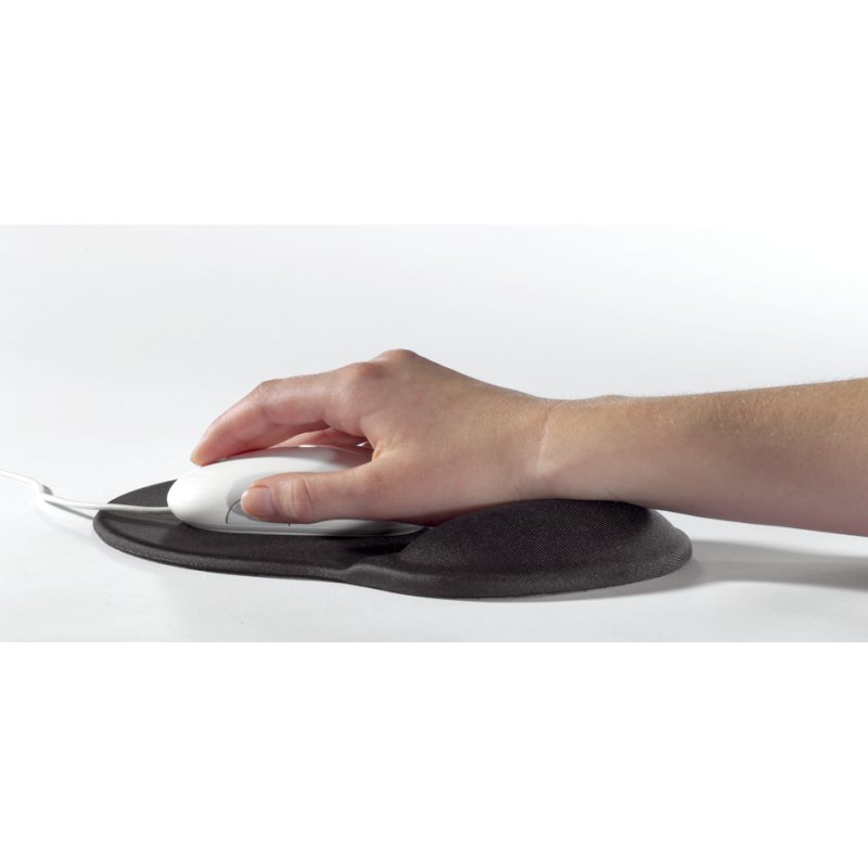 DURABLE repose-poignet ergonomique avec tapis souris, anthracite, 230×260×26 mm