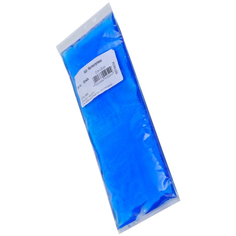 LEINA compresse chaud-froid, réutilisable, 120×290 mm, bleu