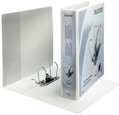 LEITZ presentatieordner A4 overbreed, wit, 80 mm, 180 graden opening