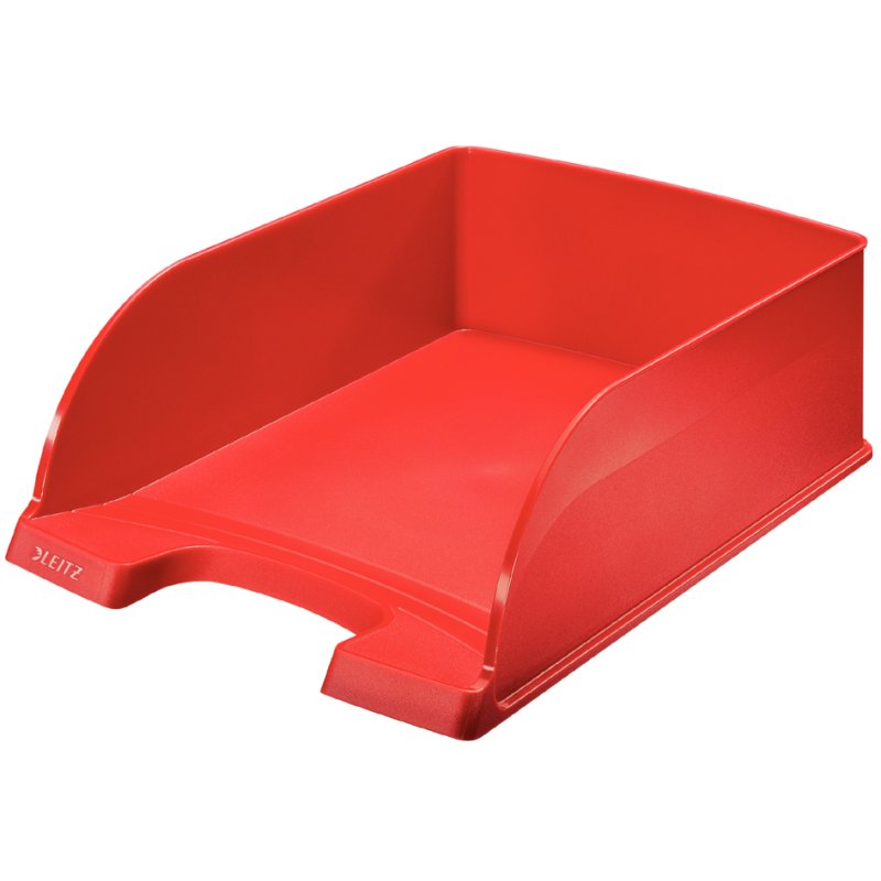 LEITZ bac à courrier Plus Jumbo A4, polystyrène, rouge